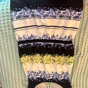 Floral Striped Dress